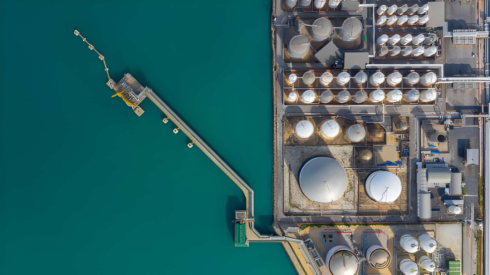 Modern oil and gas storage terminal infrastructure